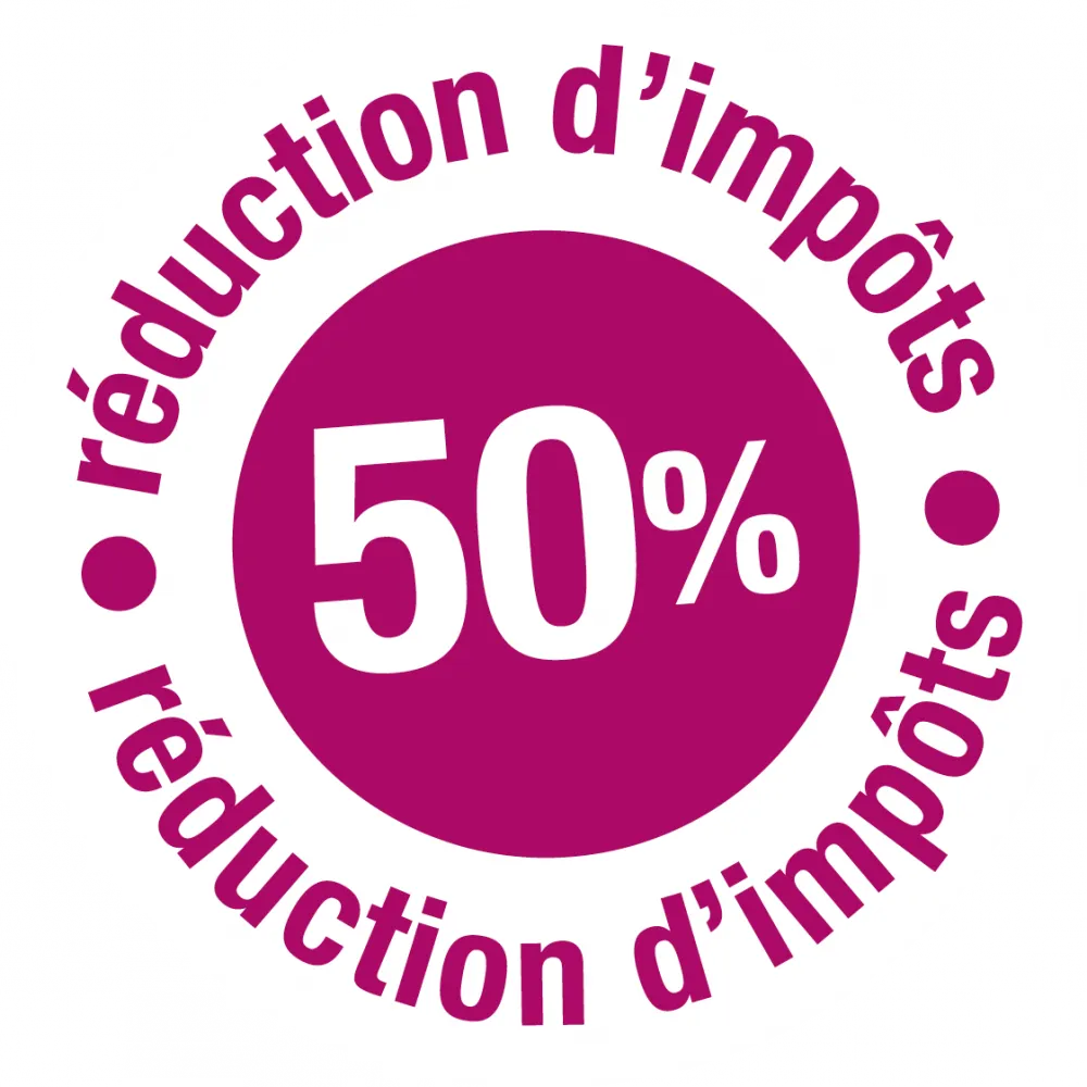 50% crédit d'impôts